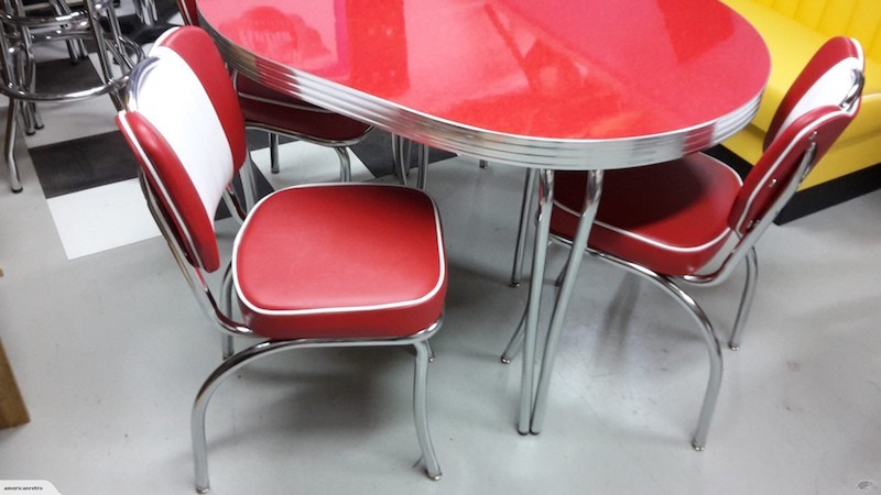 Trendy retro kitchen table chairs Nz Small Diner Tables Retro Kitchen Formica